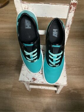 Android Homme Men's Athletic Sneakers in Teal and Black - Casual Slip-On Trainer